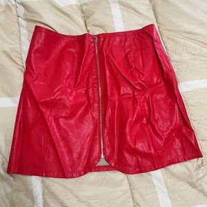 Leather Skirt